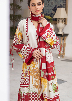 Jade Firdous Urbane Embroidered Lawn 2021 - Original