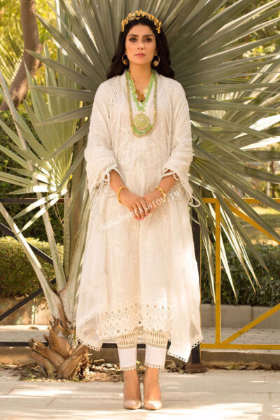 Zoha Luxury Lawn By Ansab Jahangir 2021 | Kai - 8