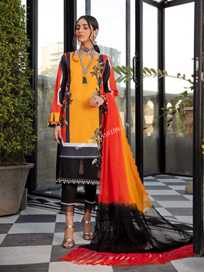 Naseem Bano Luxury Lawn 2021 | Ambar