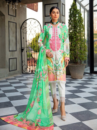Naseem Bano Luxury Lawn 2021 | Suhaye