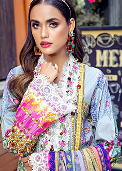 Viva Luxury Lawn Anaya By Kiran Chaudhry 2021 - Original