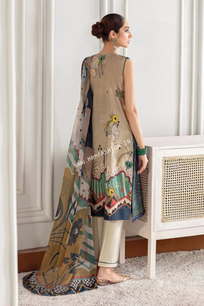 Baroque Fuchsia Lawn'21 | Azusa - Image 2
