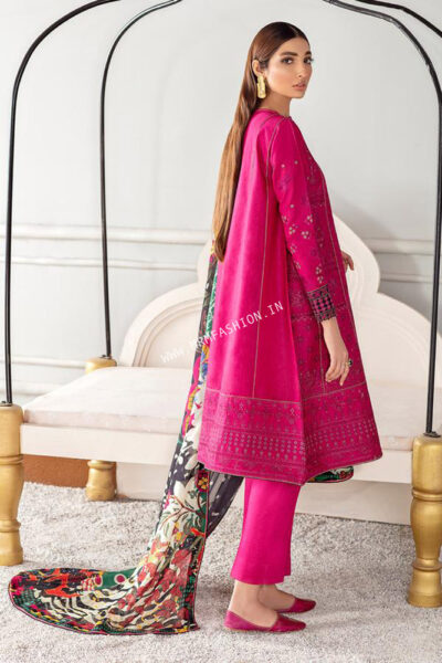 Baroque Fuchsia Lawn'21 | Jinan - Image 2