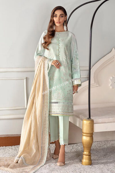 Baroque Fuchsia Lawn'21 | Zuhur