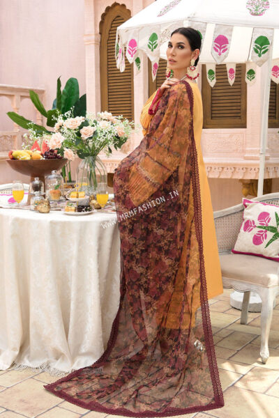 Ittehad Festive Lawn ' 21 | FCE015-SUT-YLW - Image 2