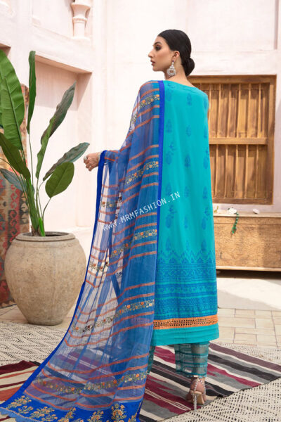 Ittehad Festive Lawn ' 21 | FCE009-SUT-FRZ - Image 2