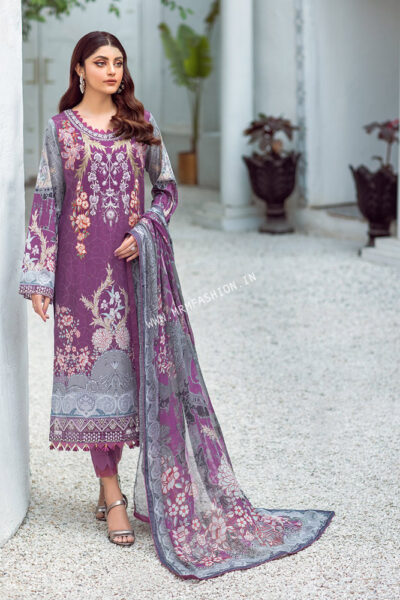 Rangrez Luxury Lawn By Ramsha | N - 107