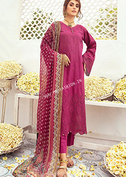 Aafreen Chikankari Lawn By Riaz Arts - Original