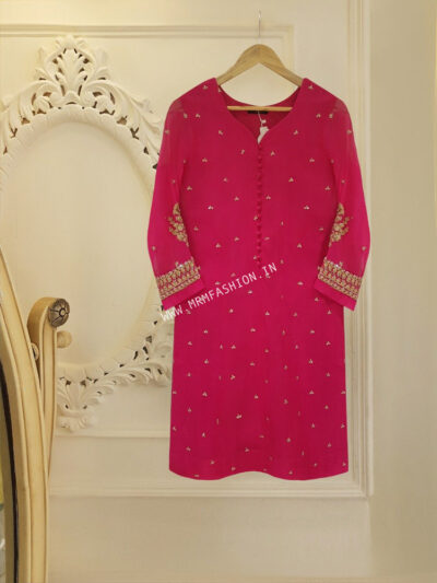 Agha Noor Ready To Wear Eid 2021 | Pure Chiffon Shirt S102435 - Size Small