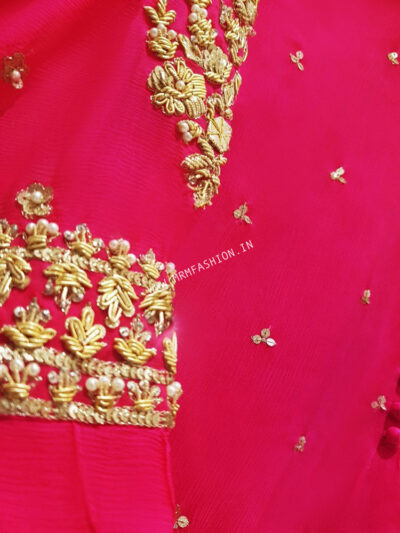 Agha Noor Ready To Wear Eid 2021 | Pure Chiffon Shirt S102435 - Size Small - Image 2