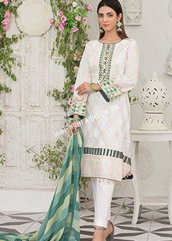 Amna Sohail Raqami Lawn By Tawakkal - Original