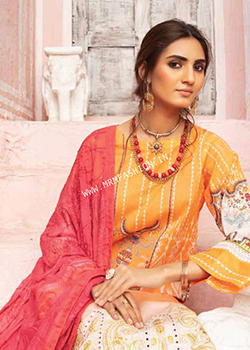 Hoor Embroidered Lawn Vol 2 By Riaz Arts - Original