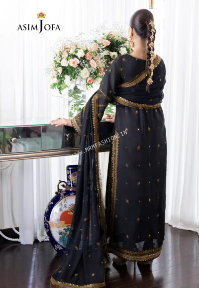 Jhilmil Collection By Asim Jofa 2023 | AJJM-14 - Image 2