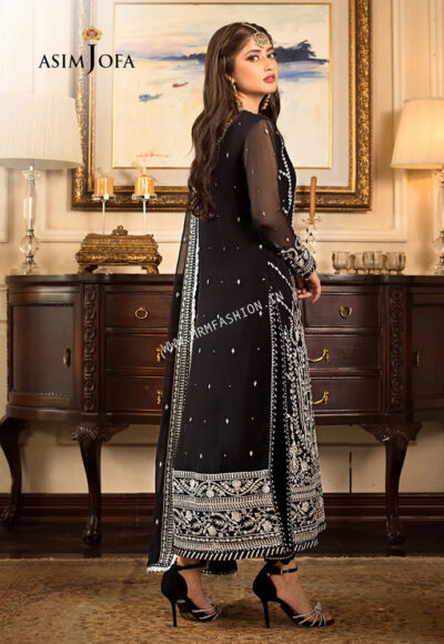 Jhilmil Collection By Asim Jofa 2023 | AJJM-21 - Image 2