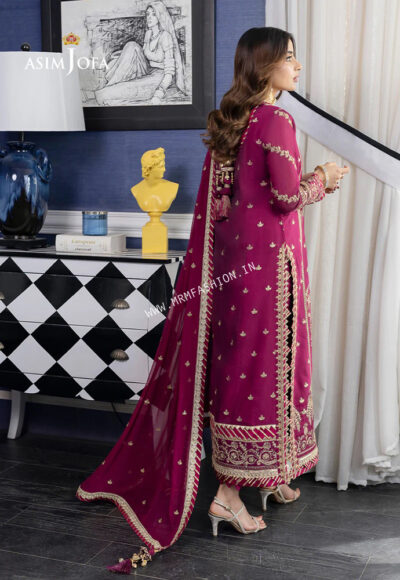 Jhilmil Collection By Asim Jofa 2023 | AJJM-2 - Image 2