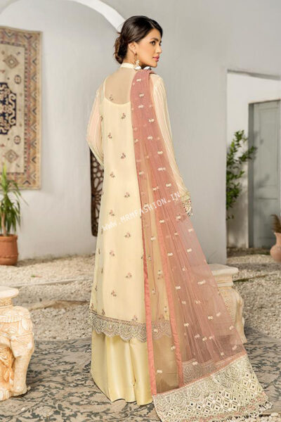 Nourang Vol  1 By Maryams | D-210 Pearl Satin - Image 2