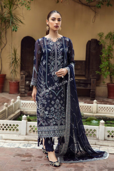 Alizeh Embroidered Chiffon Vol - 7 | Shaahana - Image 2