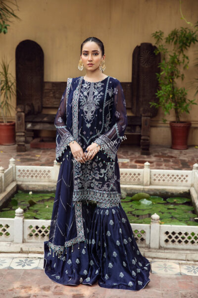 Alizeh Embroidered Chiffon Vol - 7 | Shaahana - Image 4