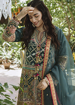 Qalamkar Shadmani Luxury Formals 2021 - Original