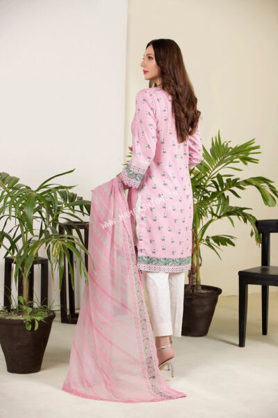 Rangreza Embroidered Lawn'21 | RE - 8 - Image 2