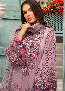 Jazmine Luxury Lawn By Adan's Libas 2021 - Original