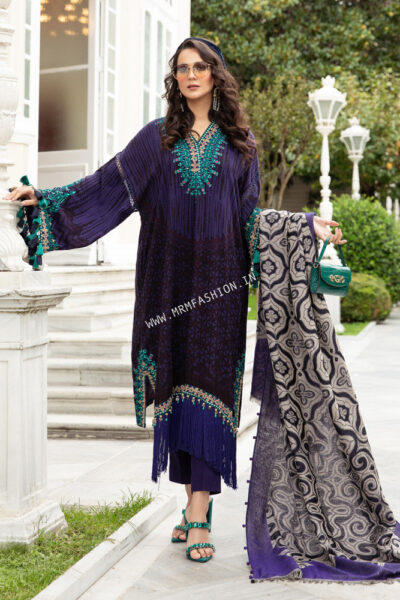 Maria B Linen 2021 | DL-905-Purple
