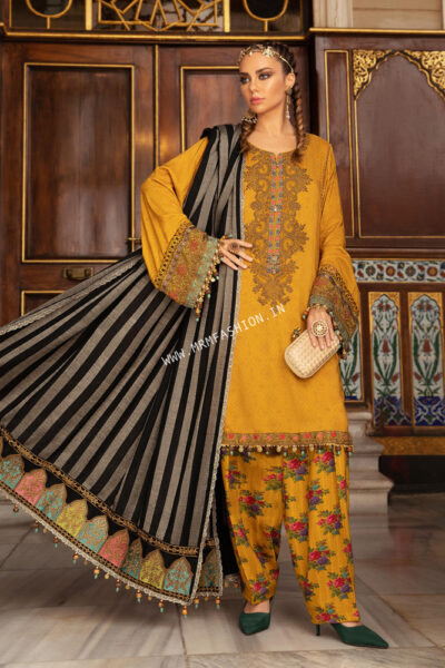 Maria B Linen 2021 | DL-909-Mustard