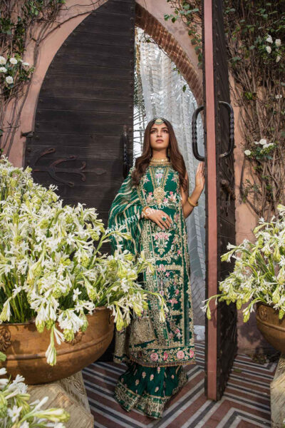 Crimson X Saira Shakira Wedding Collection ' 22 | 2B - Emerald