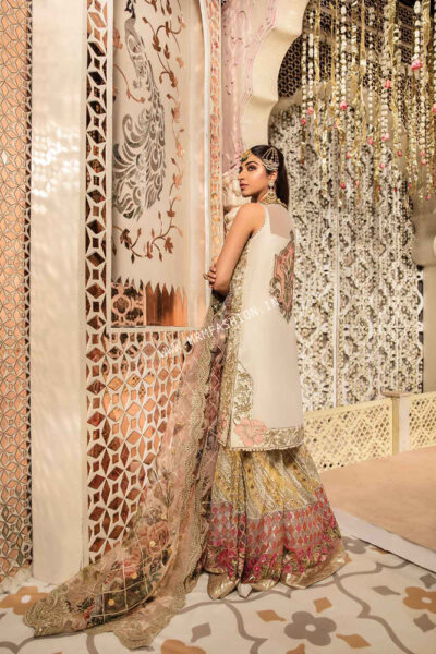 Crimson X Saira Shakira Wedding Collection ' 22 | 5A - Ivory - Image 2