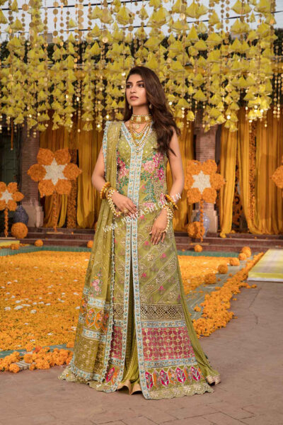 Crimson X Saira Shakira Wedding Collection ' 22 | 4B - Lime