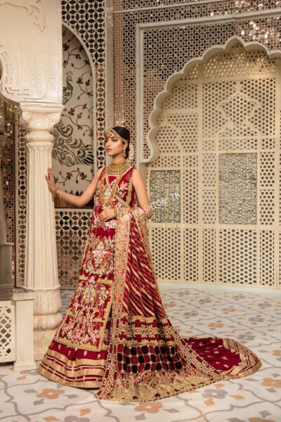 Crimson X Saira Shakira Wedding Collection ' 22 | 2A - Scarlet