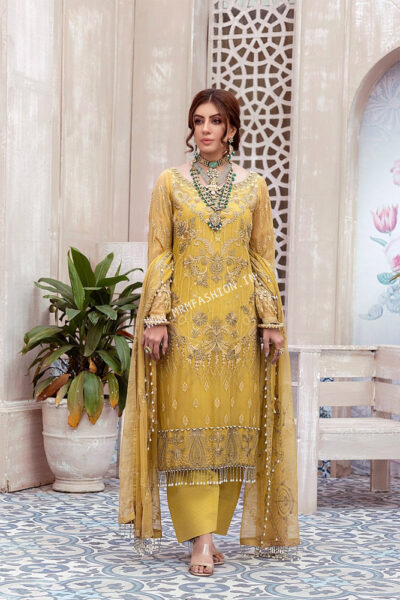 Hayat Luxury Chiffon By Razab | HYT - 4010