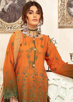 Blossom Exclusive Lawn 2022 By Riaz Arts - Original