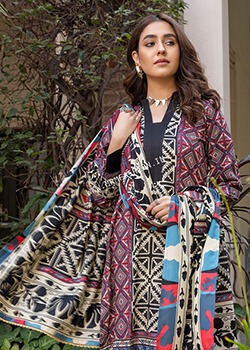 Erum Misha Printed Lawn Vol 1 By Z.S.Textiles - Original