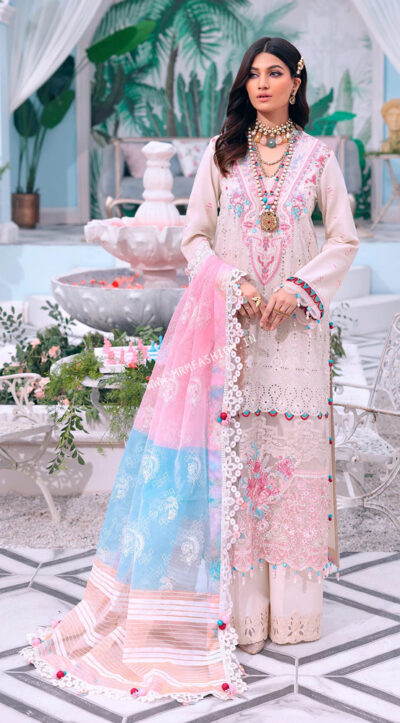 Anaya Luxury Festive Lawn 2022 | AL22 - 12