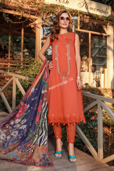 Maria B M.Prints Spring Summer Lawn 2023 | MPT-7B