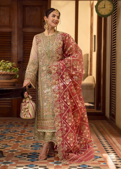 Aik Jhalak | Crimson X Saira Shakira Wedding Collection ' 22 | D2 Artisanal Anecdotes - Image 2