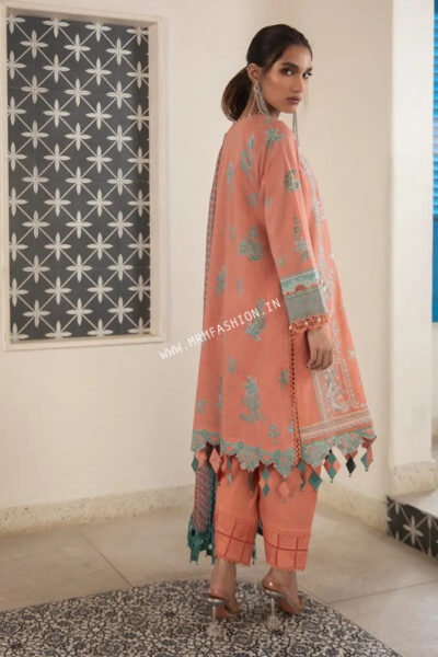 Sana Safinaz Muzlin Eid Spring Summer Vol-2 2022 | 12A - Image 2