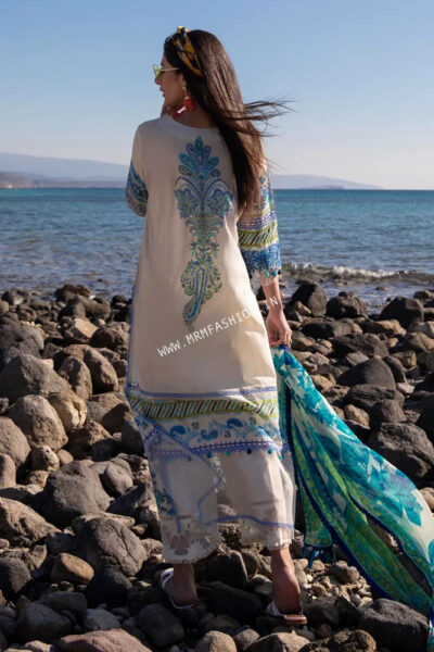 Sana Safinaz Muzlin Eid Spring Summer Vol-2 2022 | 6A - Image 2