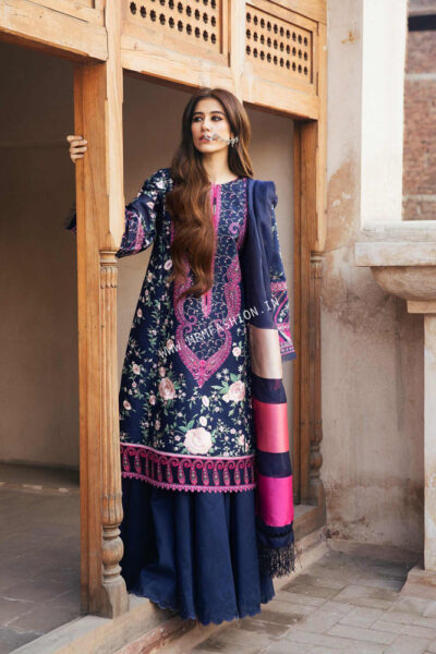 Zara Shahjahan Eid Luxury Lawn ' 22 | Bahaar - A