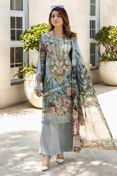 Adan's Libas Summers Dreams Exclusive Lawn'22 | Refreshing Tints