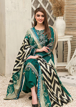 Amna Sohail Mahru Lawn By Tawakkal - Original