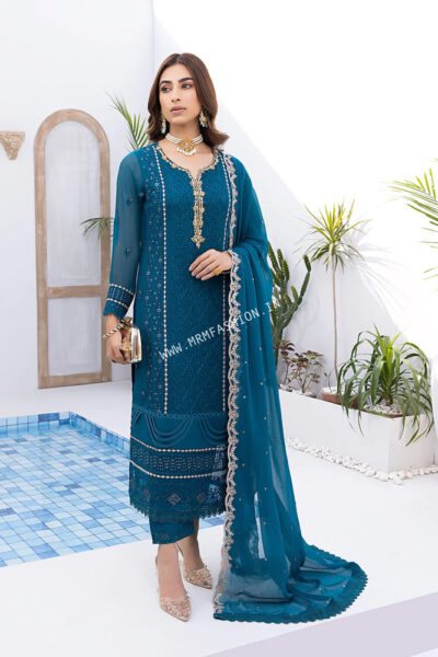 Azure Ensembles Chiffon Vol-2 | Radiant Sea