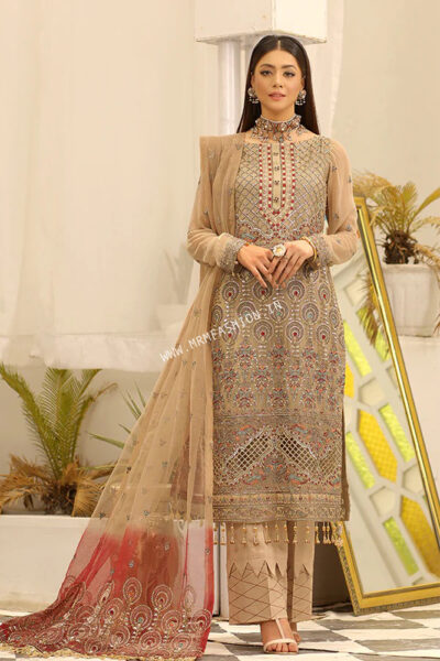 Maryams Luxury Embroidered Vol - 26 | D-38 Bulbul - Image 4