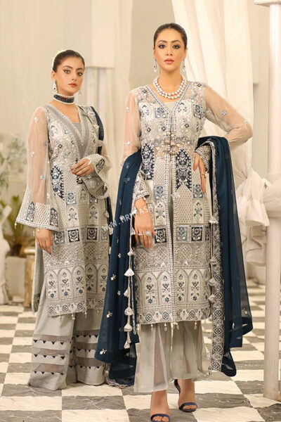 Maryams Luxury Embroidered Vol - 26 | D-42 Gehna