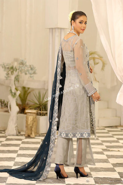 Maryams Luxury Embroidered Vol - 26 | D-42 Gehna - Image 5