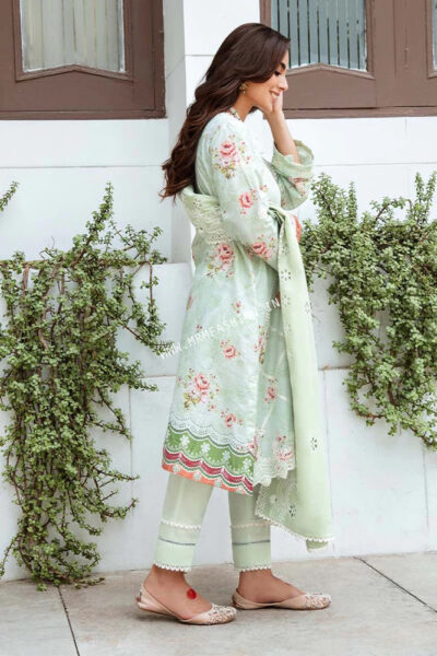 Mehrbano Premium Lawn Vol-2 2022 By Cross Stitch | D - 11 - Image 2