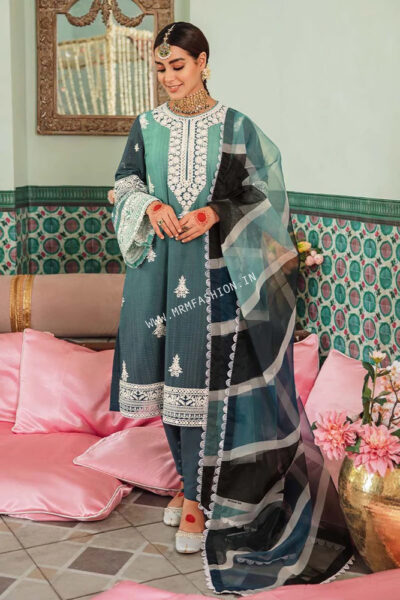 Mehrbano Premium Lawn Vol-2 2022 By Cross Stitch | D - 13