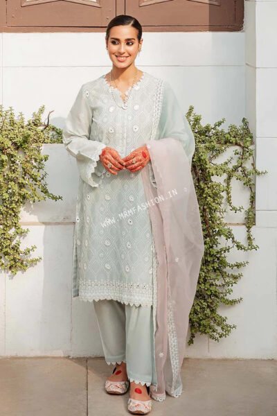 Mehrbano Premium Lawn Vol-2 2022 By Cross Stitch | D - 16