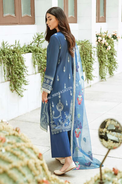 Mehrbano Premium Lawn Vol-2 2022 By Cross Stitch | D - 22 - Image 2